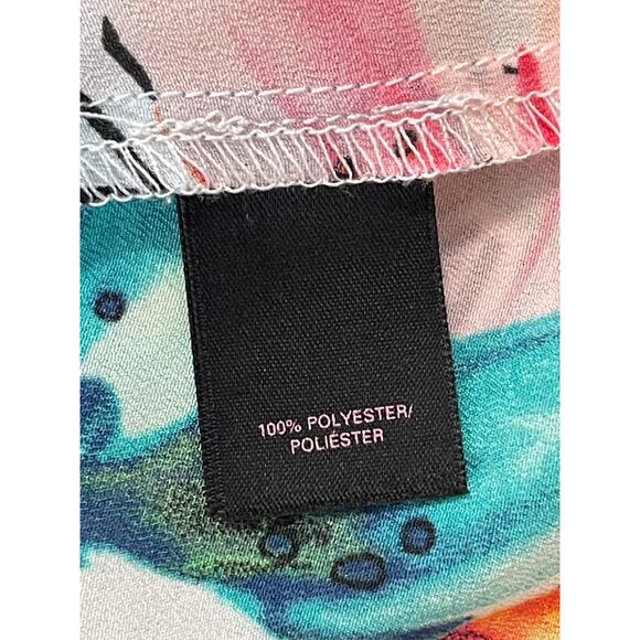 Victoria’s Secret Women's XL Watercolor Floral Maxi Slip Dress Lightweight Beach - Picture 8 of 8